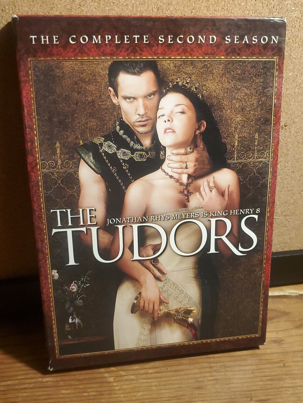 The Tudors The Complete Second Season DVD Box Set - Red Brown Cover